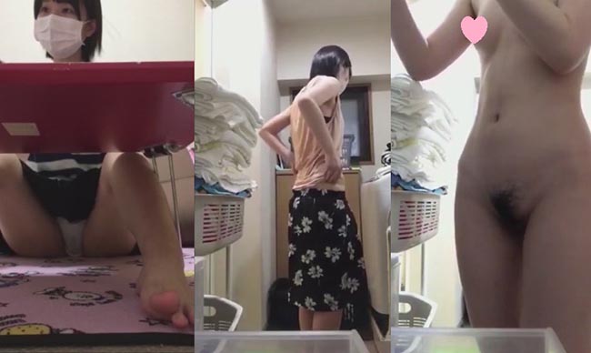 ある日の彼女をこっそりのぞき見
